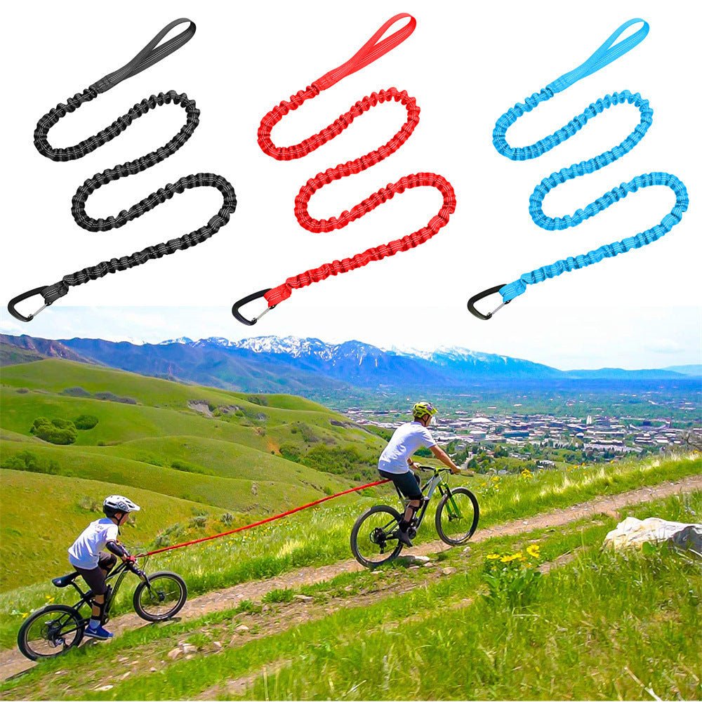 Bicycle Elastic Traction Rope Parent-Child Pull Traction Rope Children's Mountain Bike Bicycle Elastic Tow Rope